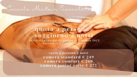 2025 hotel 2 mari coccole menta cioccolato 2 notti IN22